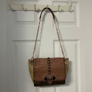 Rebecca Minkoff Limited Edition Brown and Tan Shoulder Bag